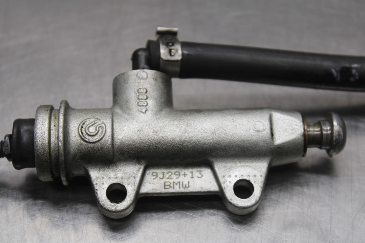 10-11 BMW S1000RR REAR BACK BRAKE MASTER CYLINDER W RESERVOIR BB941