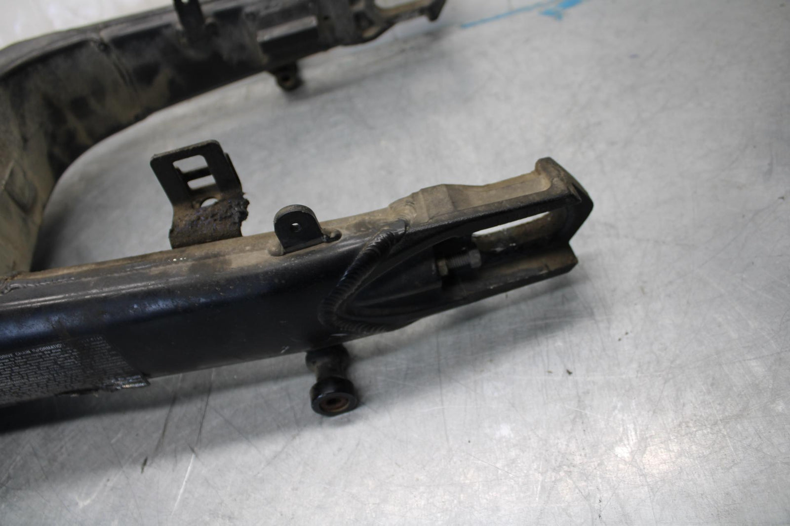 06-07 KAWASAKI NINJA ZX14R REAR SWINGARM BACK SUSPENSION SWING ARM BB433