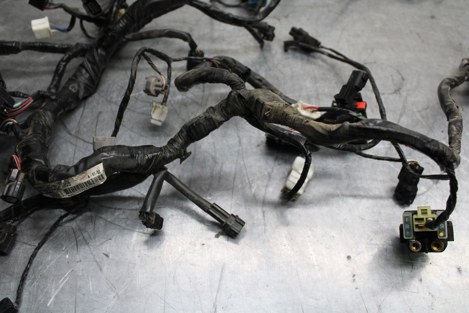 12-17 KAWASAKI ER-6N Z650 MAIN ENGINE WIRING HARNESS MOTOR WIRE LOOM BB709