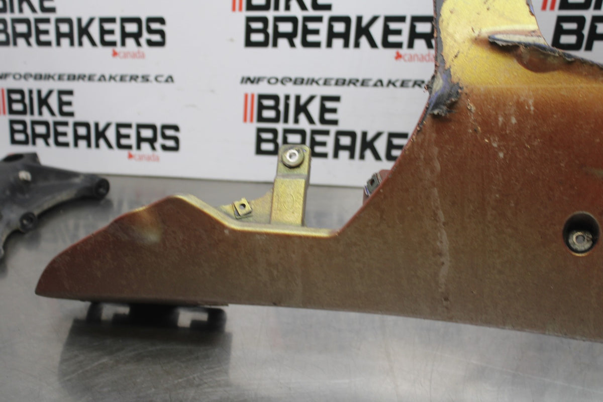 05 YAMAHA YZF R6 RIGHT LOWER MID UPPER SIDE FAIRING COWL BB858