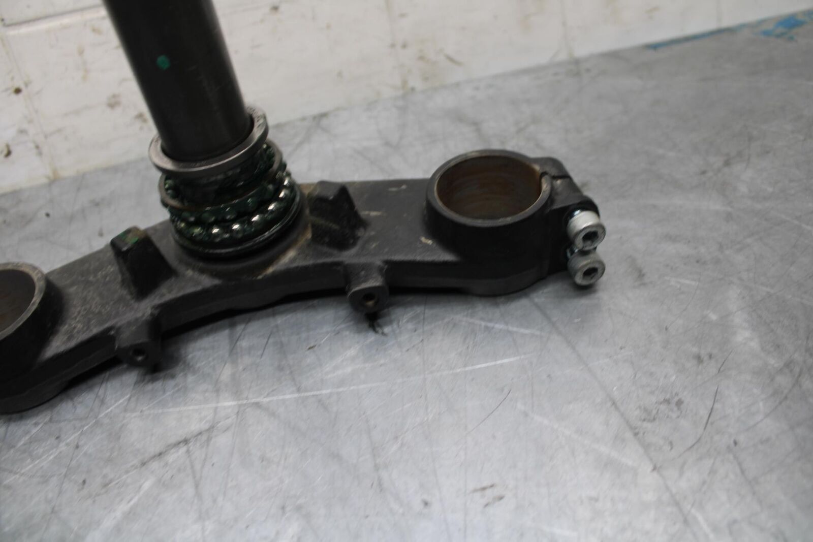 12-17 KAWASAKI NINJA 650 FRONT FORKS CLAMP LOWER TRIPLE TREE STEM BB470