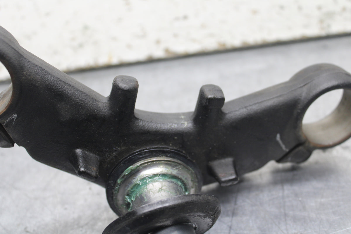 08-12 KAWASAKI NINJA 250R EX250J FRONT FORKS CLAMP LOWER TRIPLE TREE STEM BB111