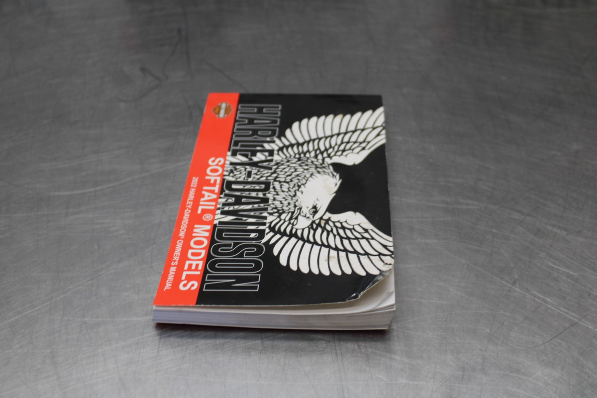 22 HARLEY-DAVIDSON SOFTAIL ORIGINAL OWNERS MANUAL BOOK BB859