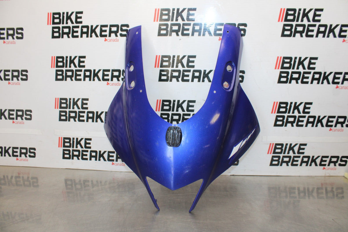 23 YAMAHA YZF R3 FRONT UPPER NOSE FAIRING COWL SHROUD BB003