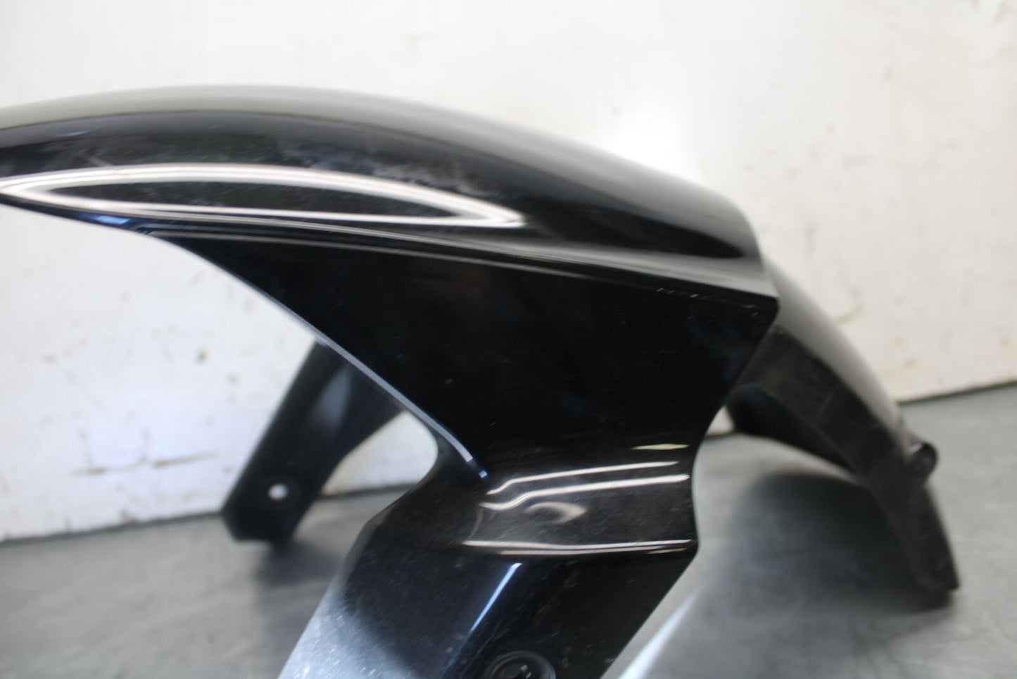 09-12 KAWASAKI NINJA ZX6R FRONT WHEEL FENDER COWL FAIRING 5004-0118-17K BB698