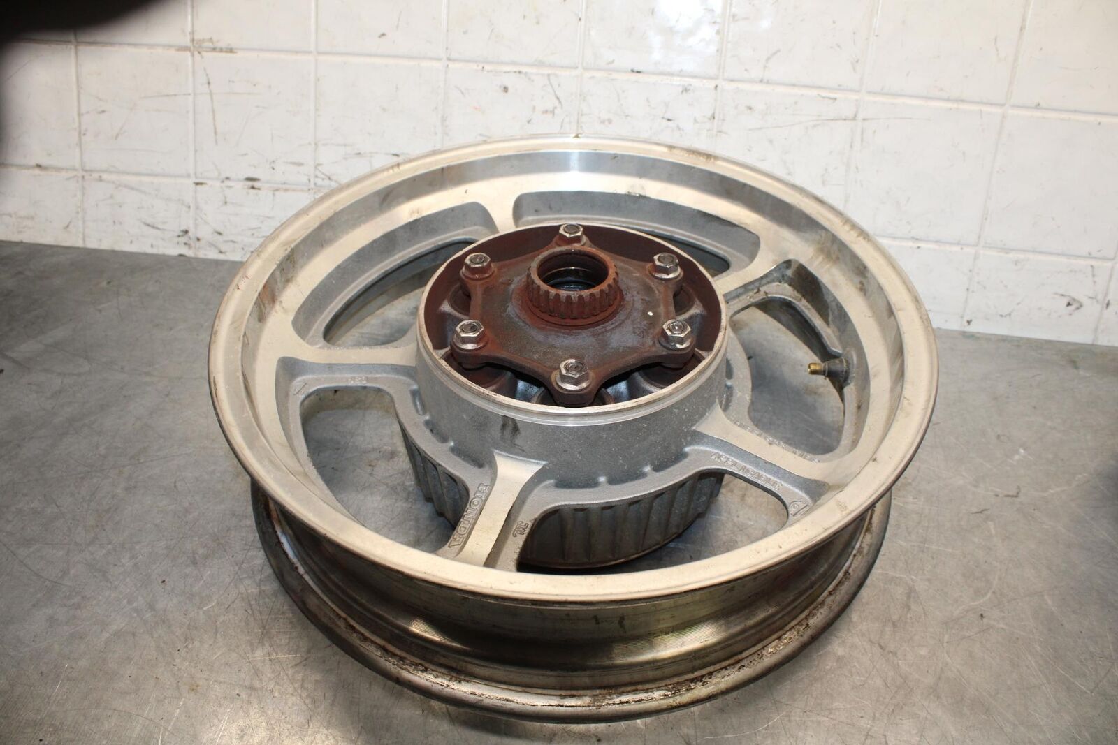 2007 Honda Shadow Spirit 1100 VT1100C REAR WHEEL RIM BB561