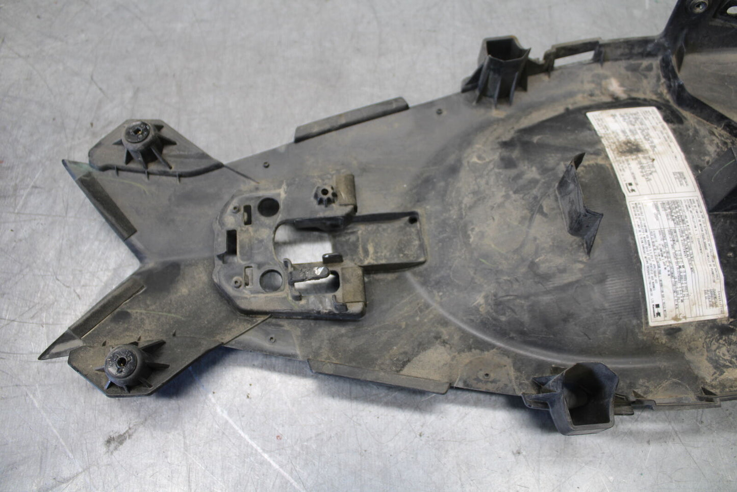 12-17 KAWASAKI ER-6N Z650 REAR BACK TAIL UNDERTAIL FAIRING COWL FENDER BB709