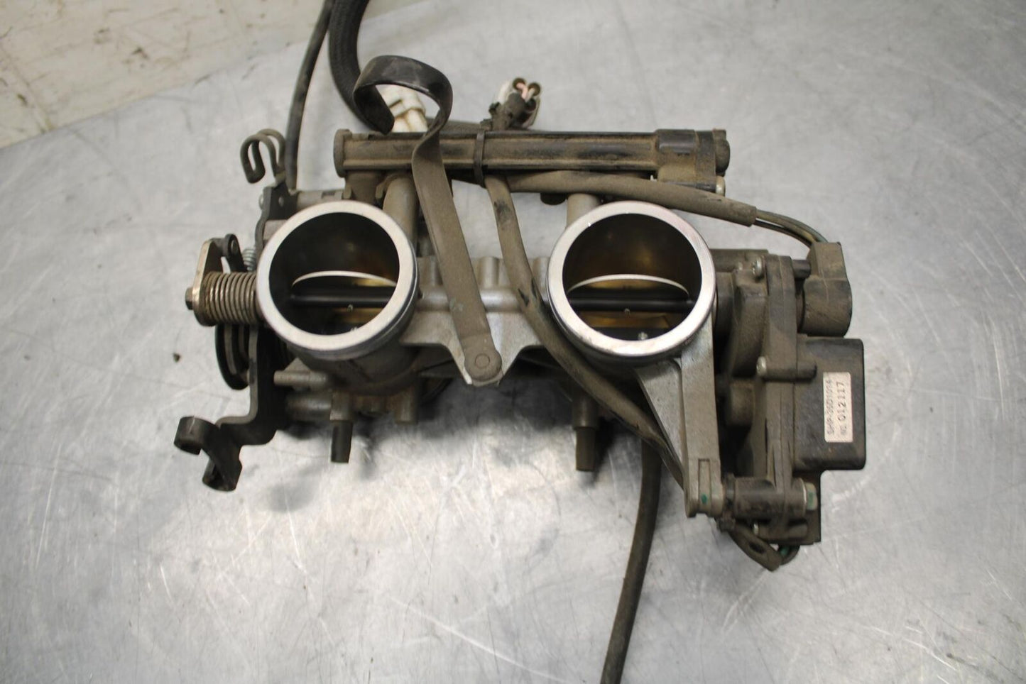 11 KAWASAKI NINJA 650 ER EX 650 MAIN FUEL INJECTORS / THROTTLE BODIES BB503