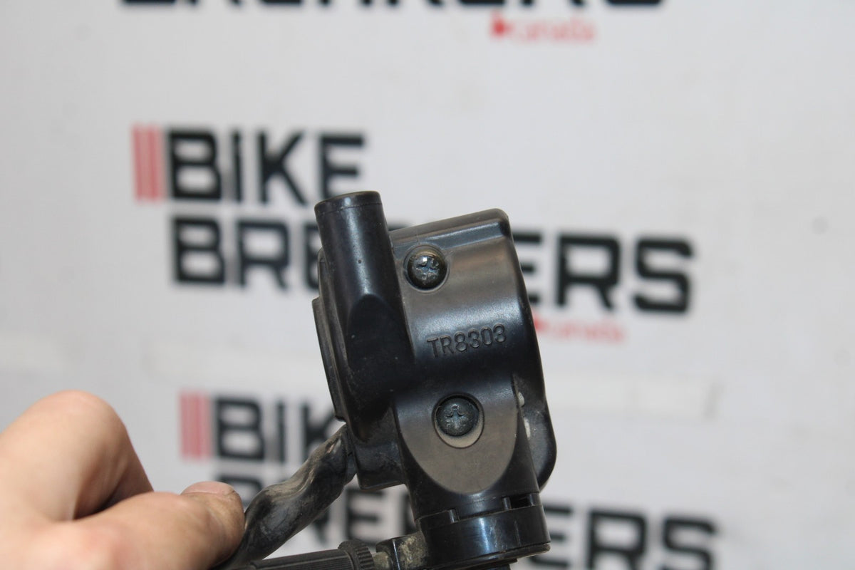 06 KAWASAKI KLR650 LEFT CLIP ON HANDLE HORN SIGNALS SWITCH SWITCHES BB919