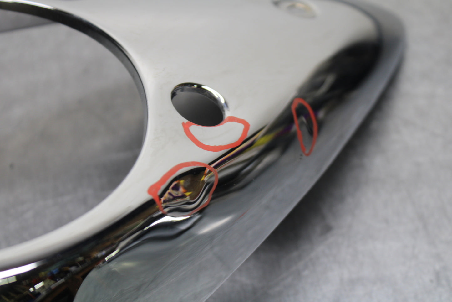 03-08 KAWASAKI VULCAN 1600 GAS TANK CAP COVER TRIM PANELCOWL FAIRING BB754