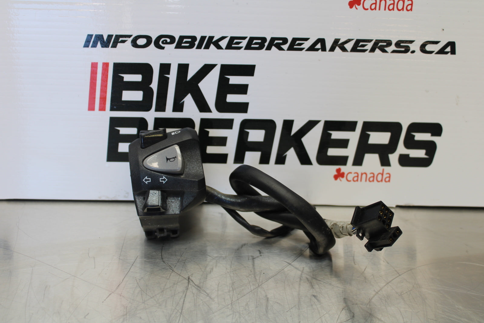 15-16 HONDA CB300F LEFT CLIP ON HANDLE HORN SIGNALS SWITCH SWITCHES BB150