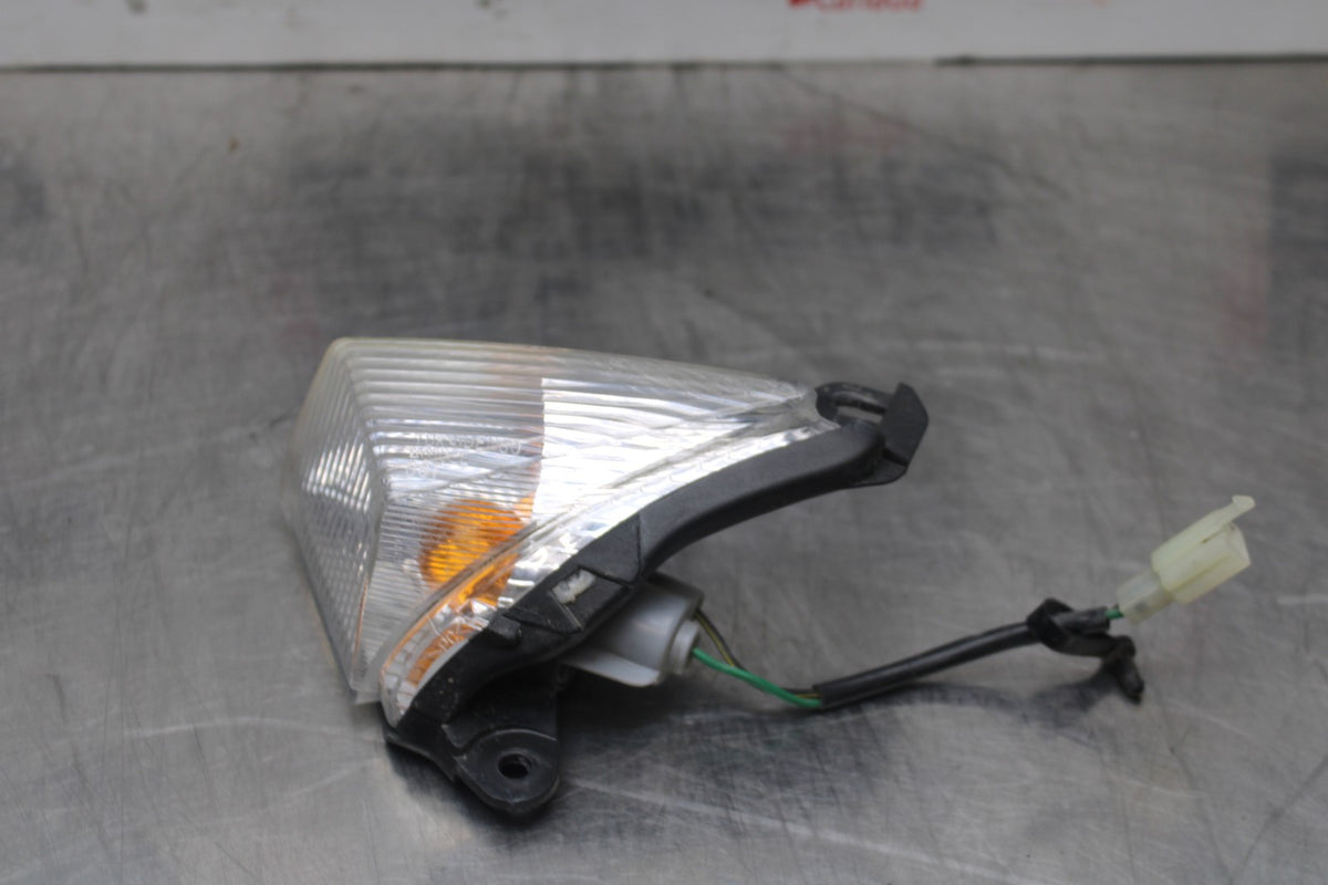 08 KAWASAKI NINJA 650 EX650 LEFT FRONT TURN SIGNAL LIGHT INDICATOR BB797