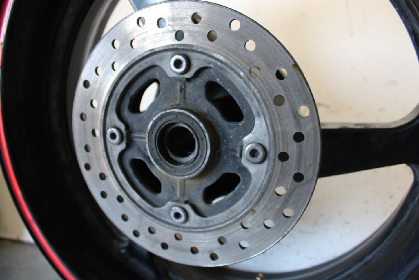 03-04 HONDA CBR600RR REAR WHEEL BACK RIM BB661