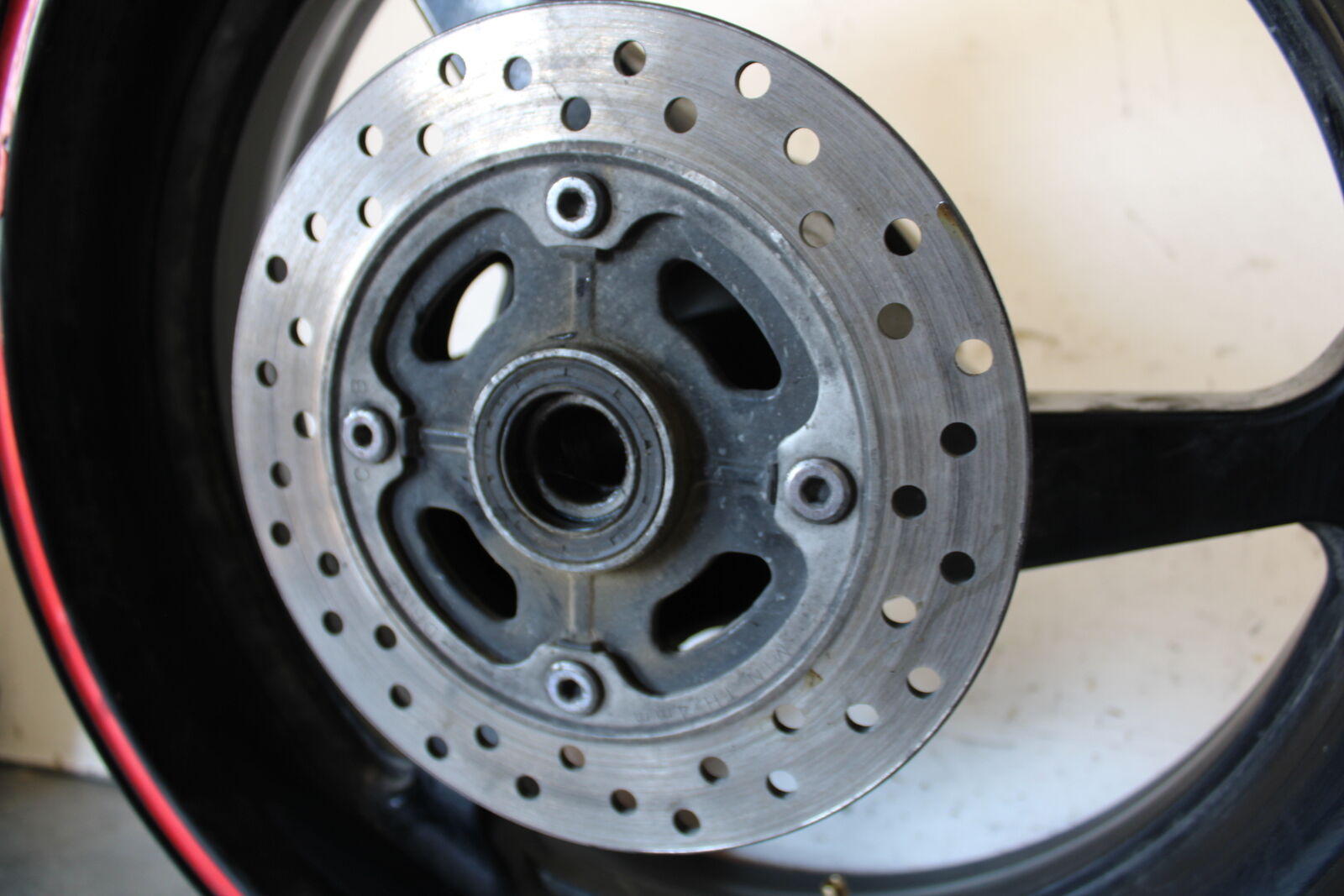 03-04 HONDA CBR600RR REAR WHEEL BACK RIM BB661