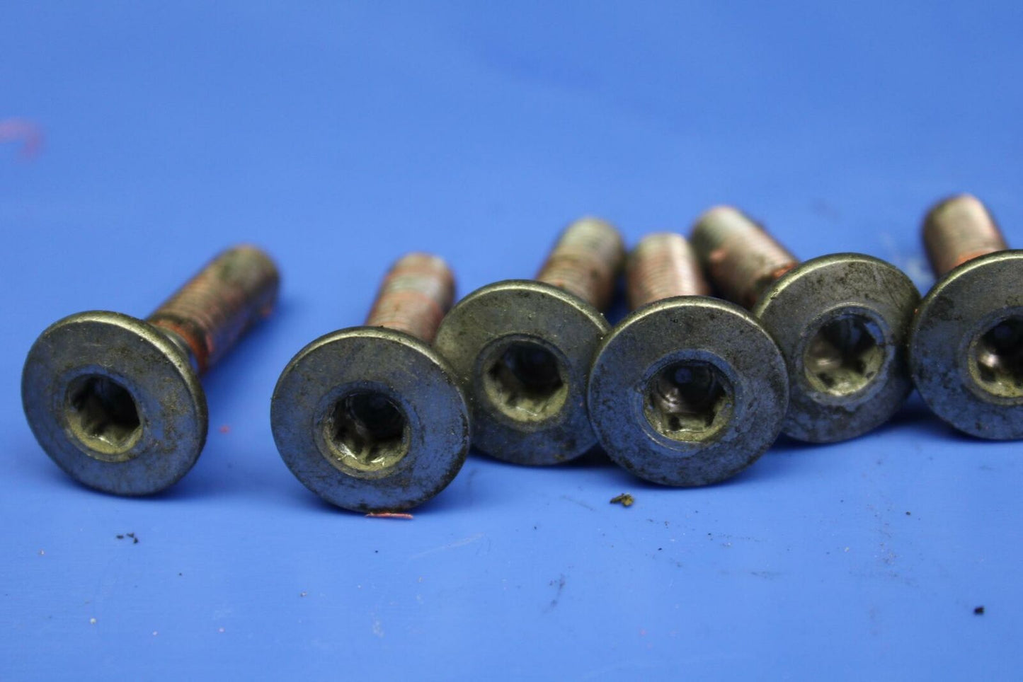 06-07 KAWASAKI NINJA ZX10R FRONT BRAKE ROTOR BOLTS DISC HARDWARE SCREW SET BB186