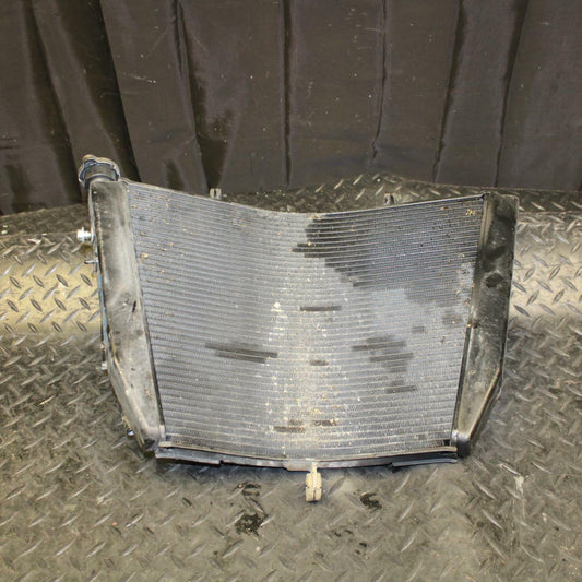 10 SUZUKI GSXR750 ENGINE RADIATOR MOTOR COOLER COOLING RADIATER  bb190