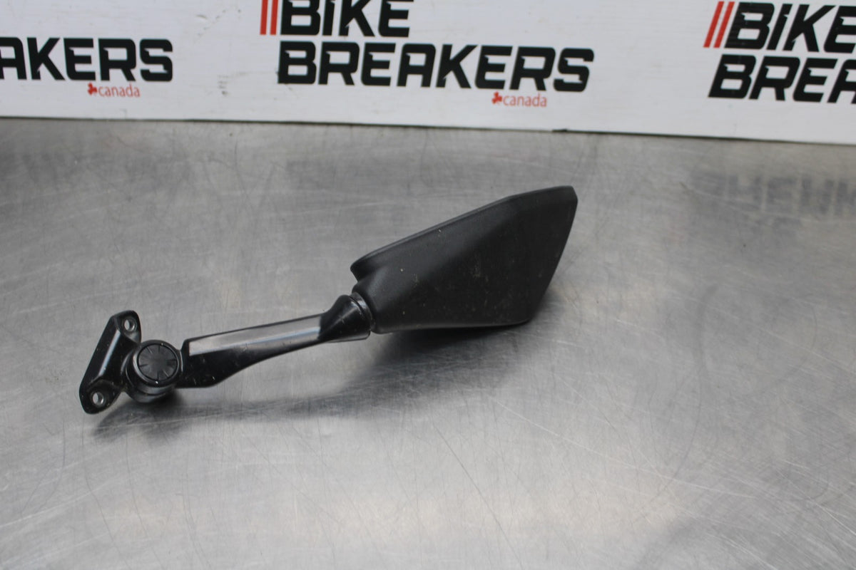 13-18 KAWASAKI NINJA ZX6R LEFT SIDE REAR VIEW MIRROR BB735