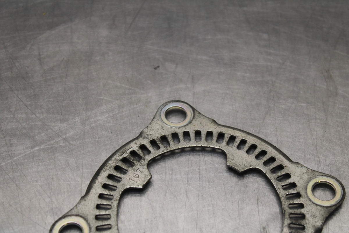 13-18 KAWASAKI NINJA ZX6R REAR BACK WHEEL ABS BRAKE RING DISC BB915