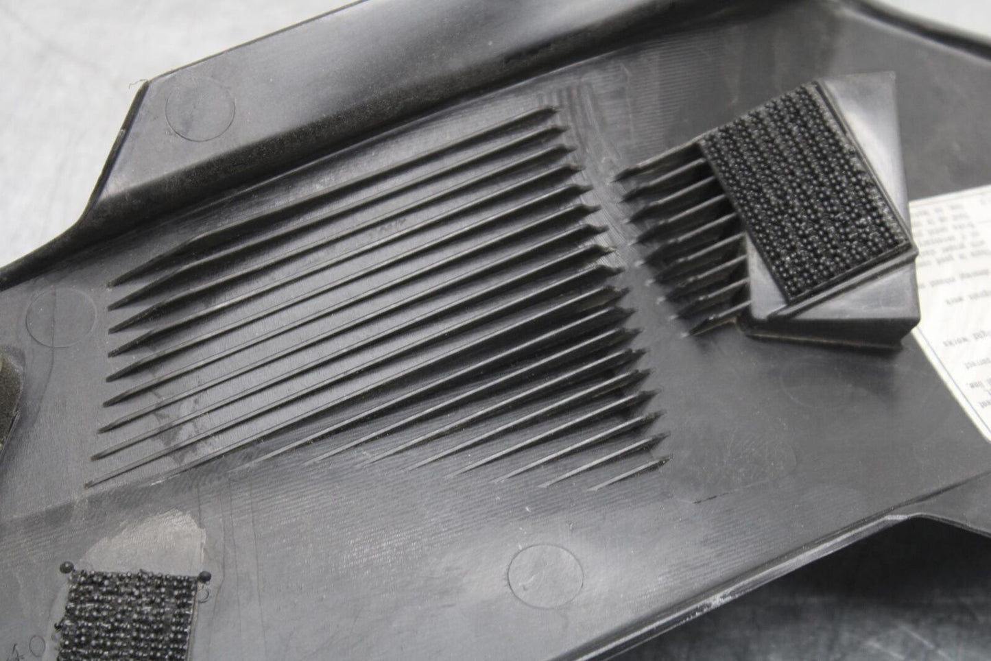 09-12 KAWASAKI NINJA ZX6R RIGHT LEFT FRAME MID SIDE COVERS COWLS PANELS BB640