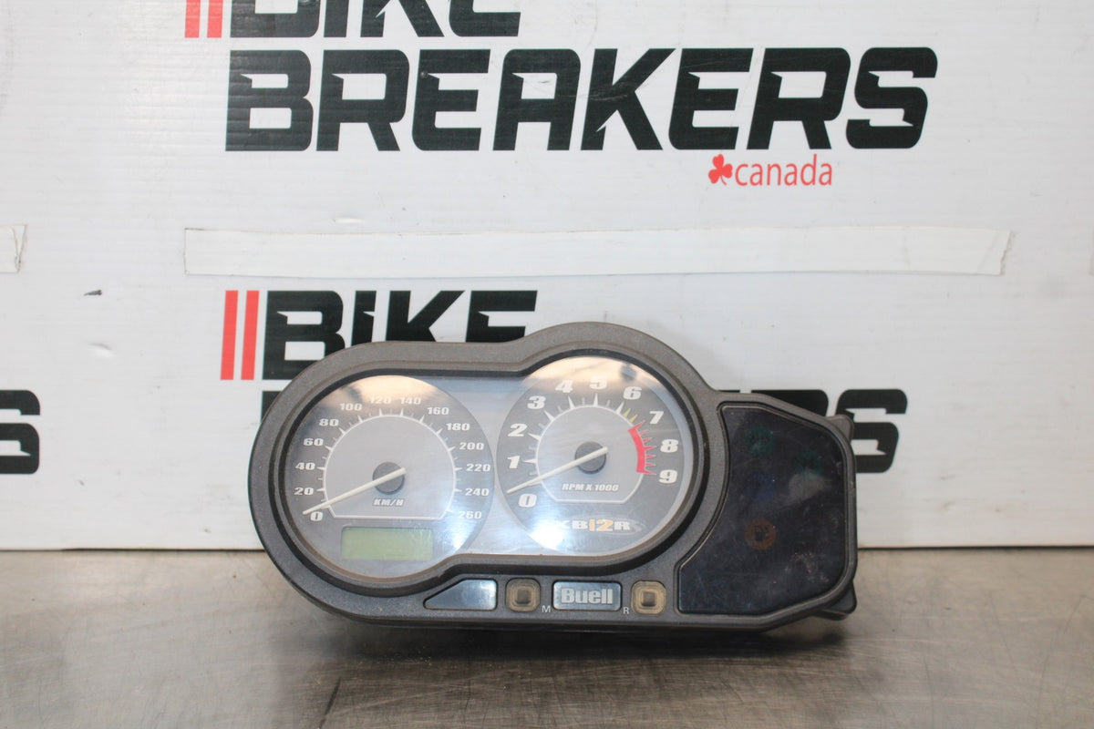 04 BUELL FIREBOLT XB12R SPEEDO TACH GAUGES DISPLAY CLUSTER SPEEDOMETER BB903
