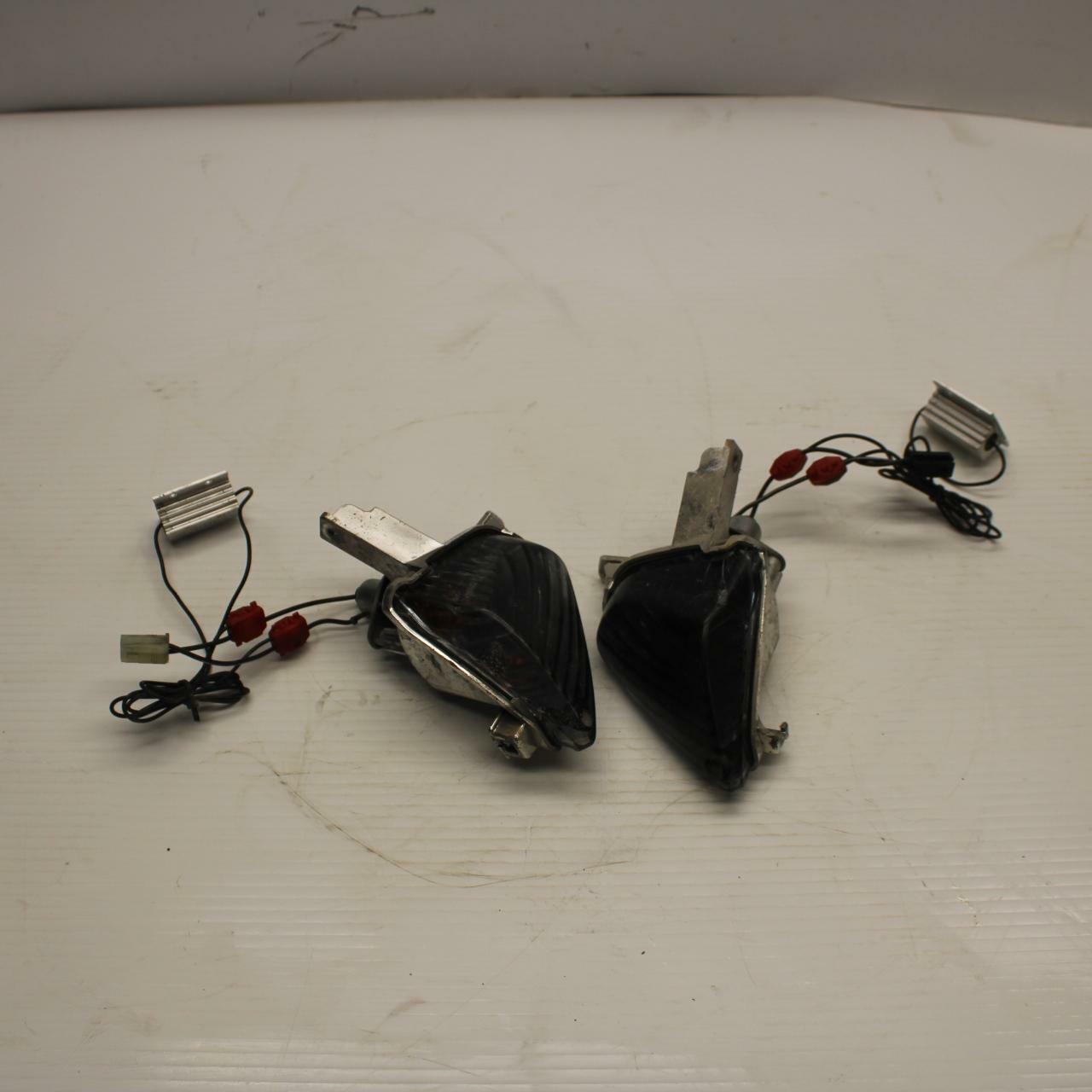 08 SUZUKI GSXR1000 REAR LEFT RIGHT TURN SIGNALS LIGHT INDICATORS BB263