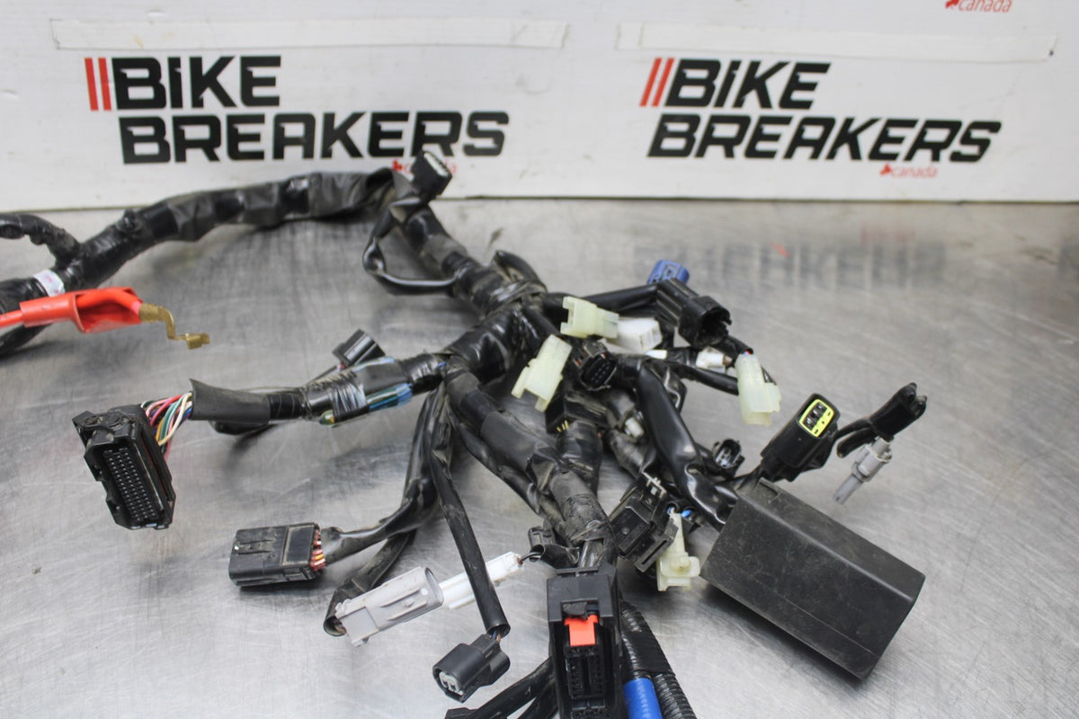 23-24 YAMAHA MT-07 MAIN ENGINE WIRING HARNESS MOTOR WIRE LOOM BB927