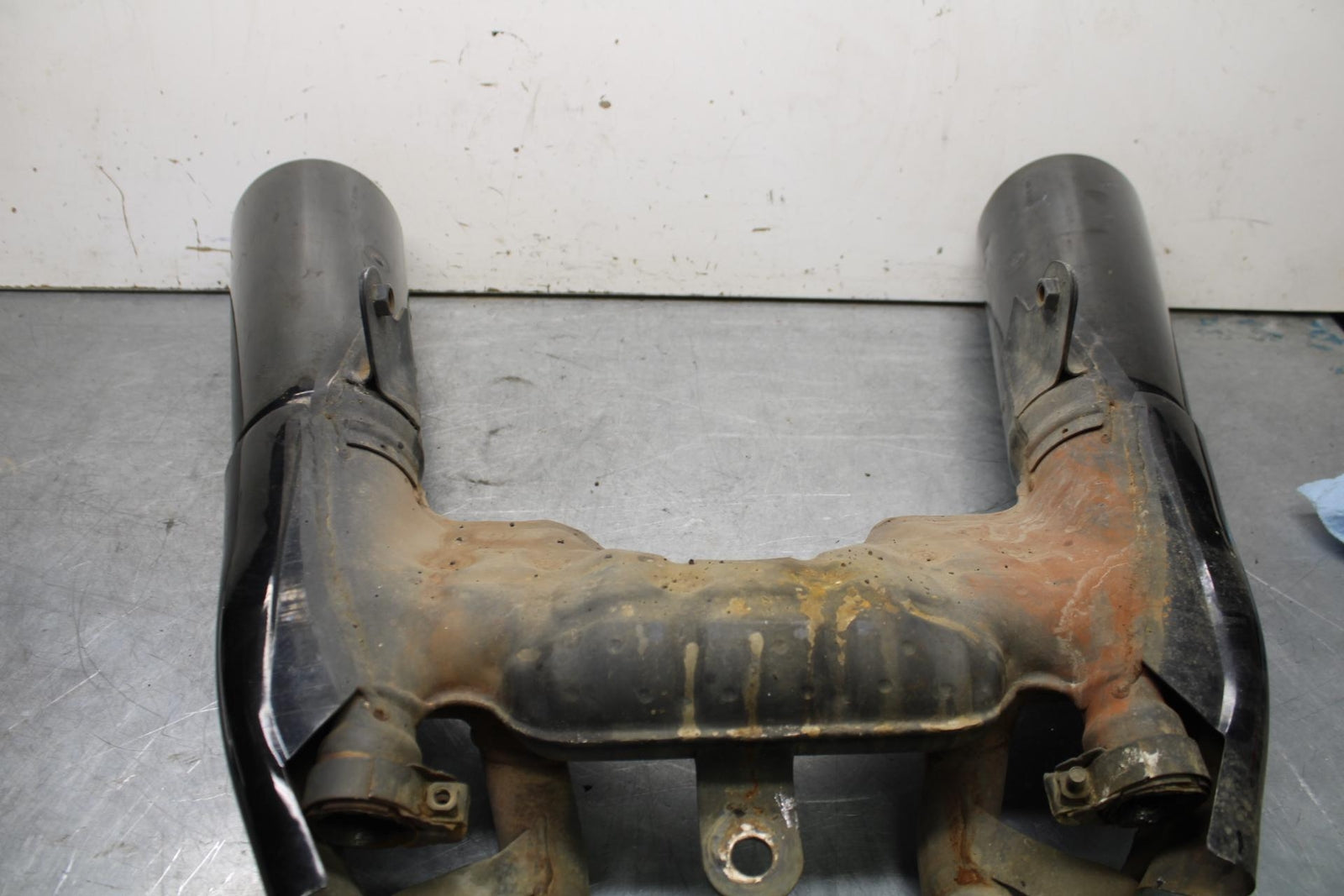 93-07 YAMAHA VMAX 1200 MUFFLER EXHAUST SILENCER PIPE BB634