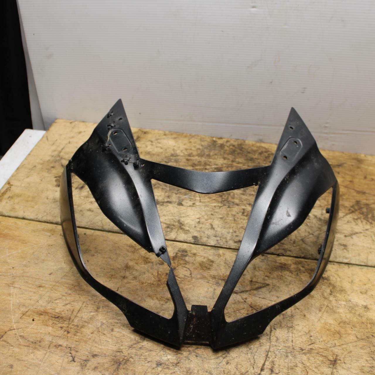 13-18 KAWASAKI NINJA ZX6R FRONT UPPER NOSE FAIRING COWL SHROUD BB349