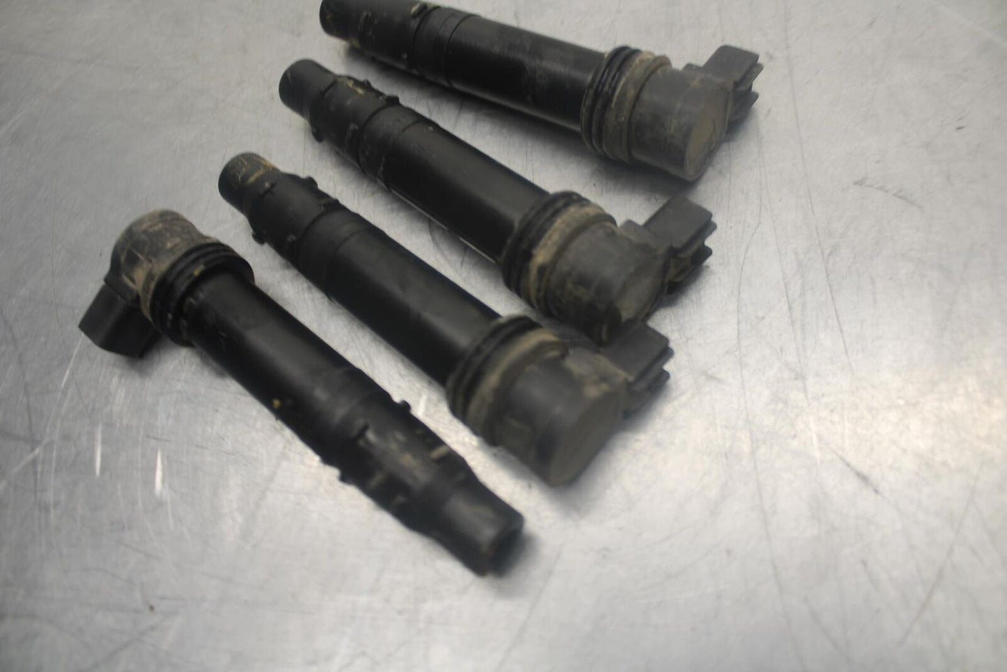 07-08 KAWASAKI NINJA ZX6R IGNITION COILS COIL SPARK PLUG CAPS BB456