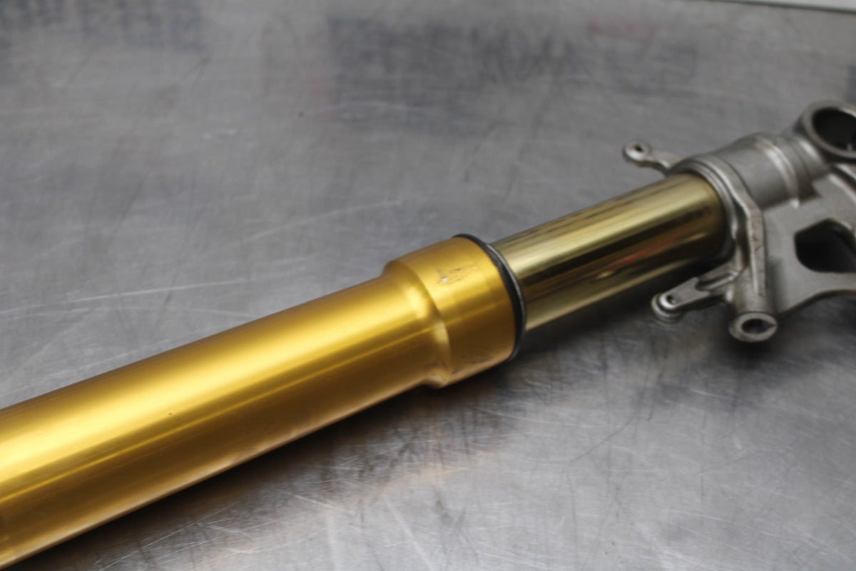 24 APRILIA TUONO V4 1100 FACTORY ABS LEFT FRONT FORK SHOCK SUSPENSION BB887