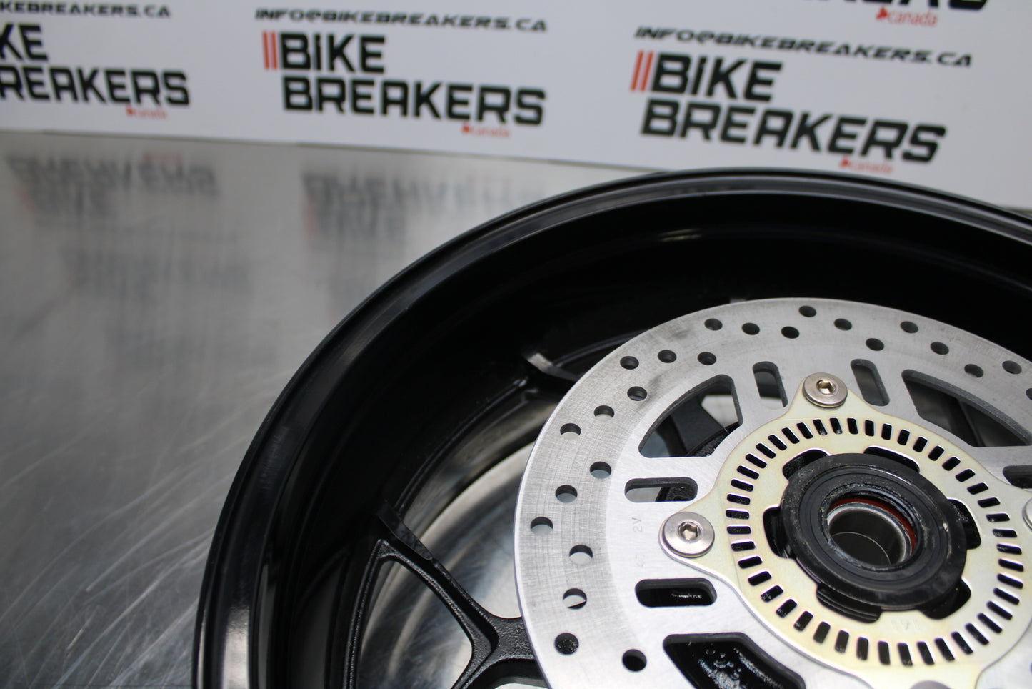 23-24 KAWASAKI NINJA ZX14R NEW!! REAR WHEEL BACK RIM & ROTOR BB141