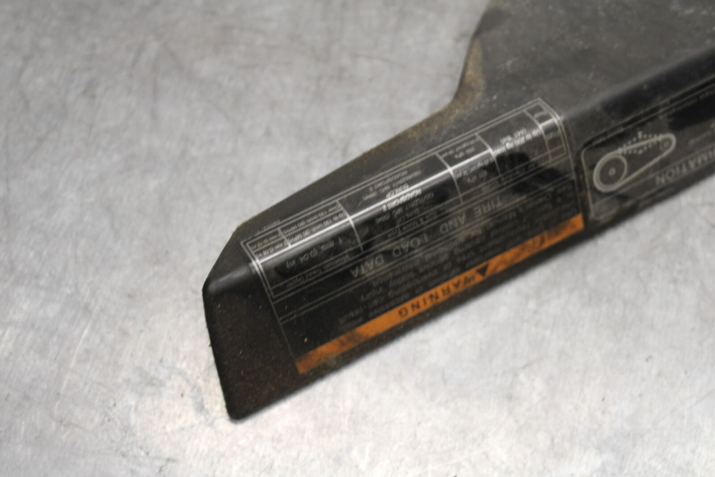 18-24 KAWASAKI NINJA 650 REAR BACK DRIVE CHAIN GUARD COVER SHIELD BB725