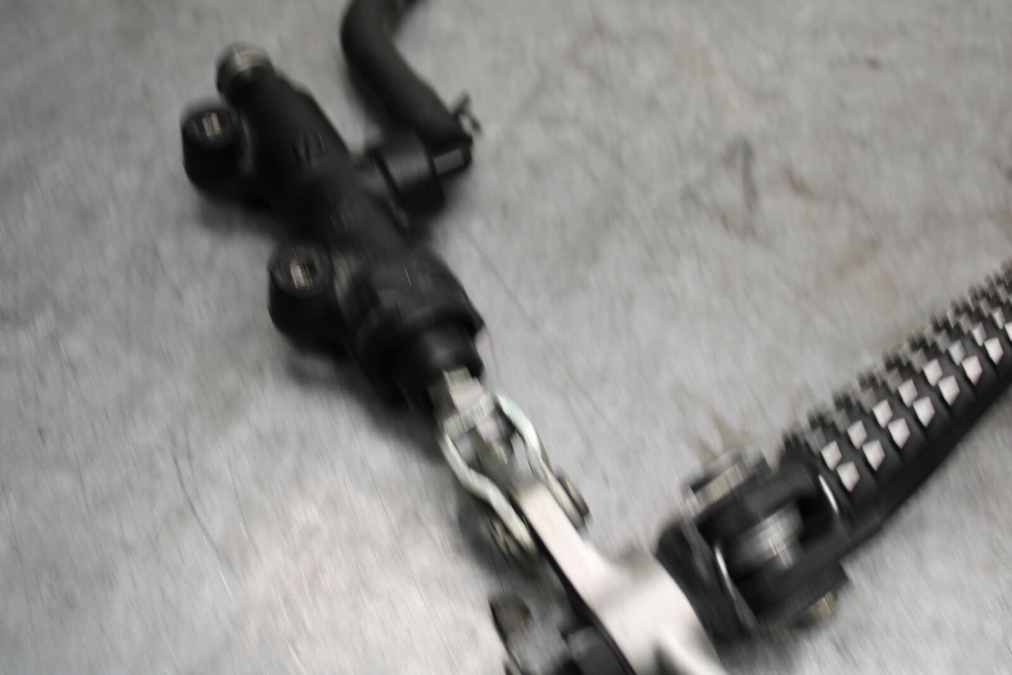 13-18 KAWASAKI NINJA ZX6R REAR BACK BRAKE MASTER CYLINDER W RESERVOIR BB682