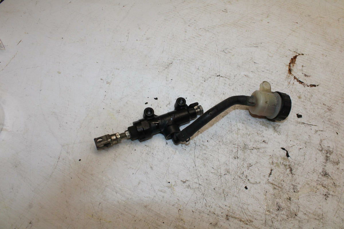 07-16 TRIUMPH STREET TRIPLE REAR BACK BRAKE MASTER CYLINDER W RESERVOIR BB361