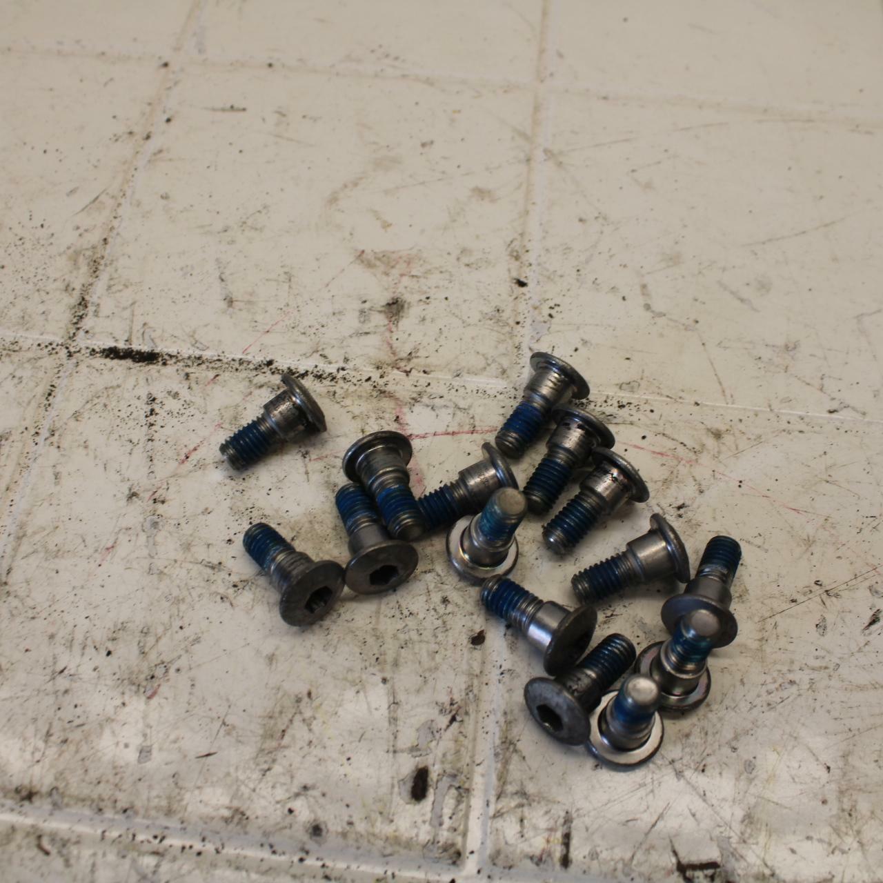 06-07 SUZUKI BANDIT 1200S ABS FRONT BRAKE ROTOR BOLTS DISC HARDWARE BB21