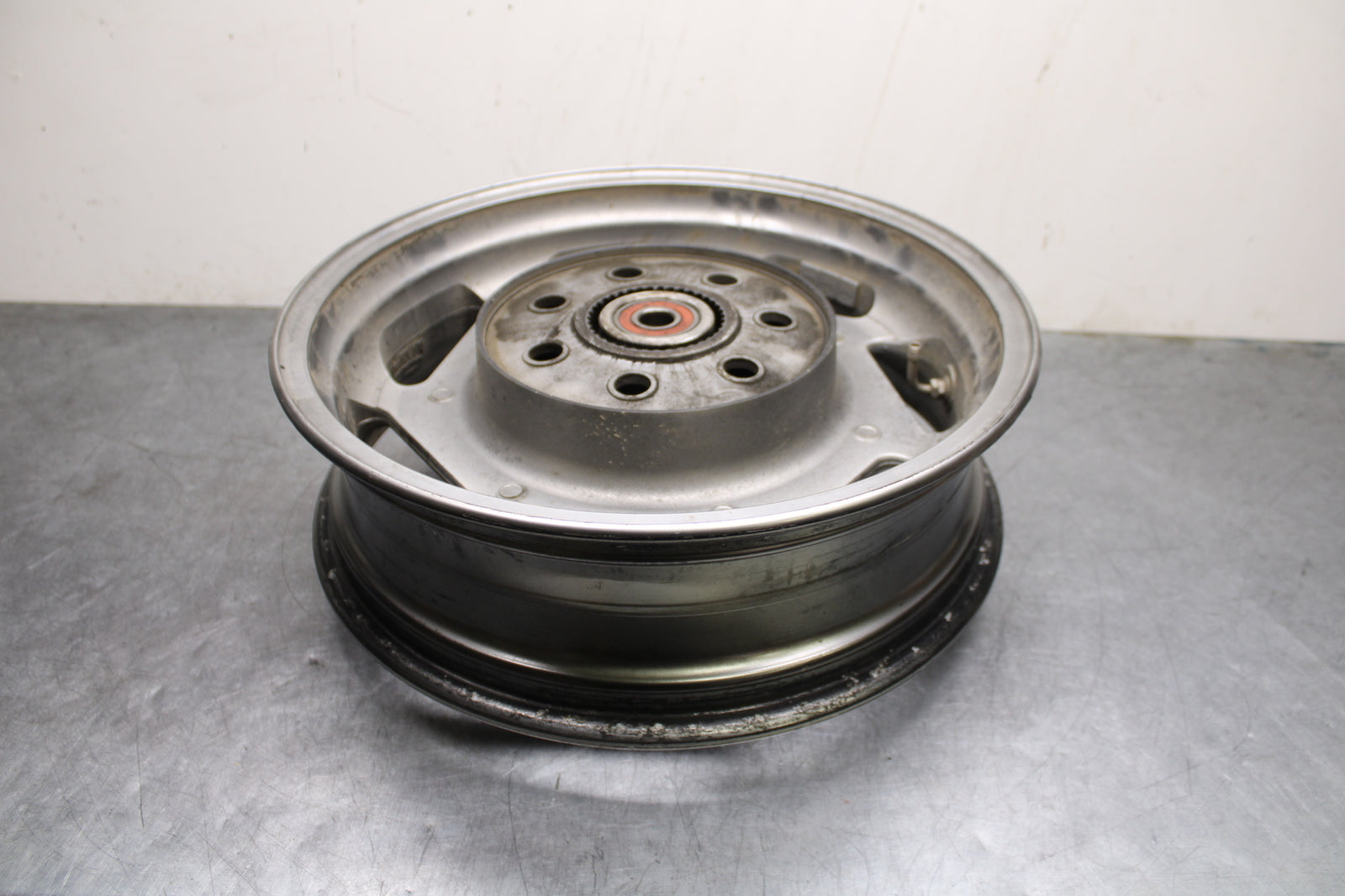 03-08 KAWASAKI VULCAN 1600 REAR WHEEL BACK RIM BB754