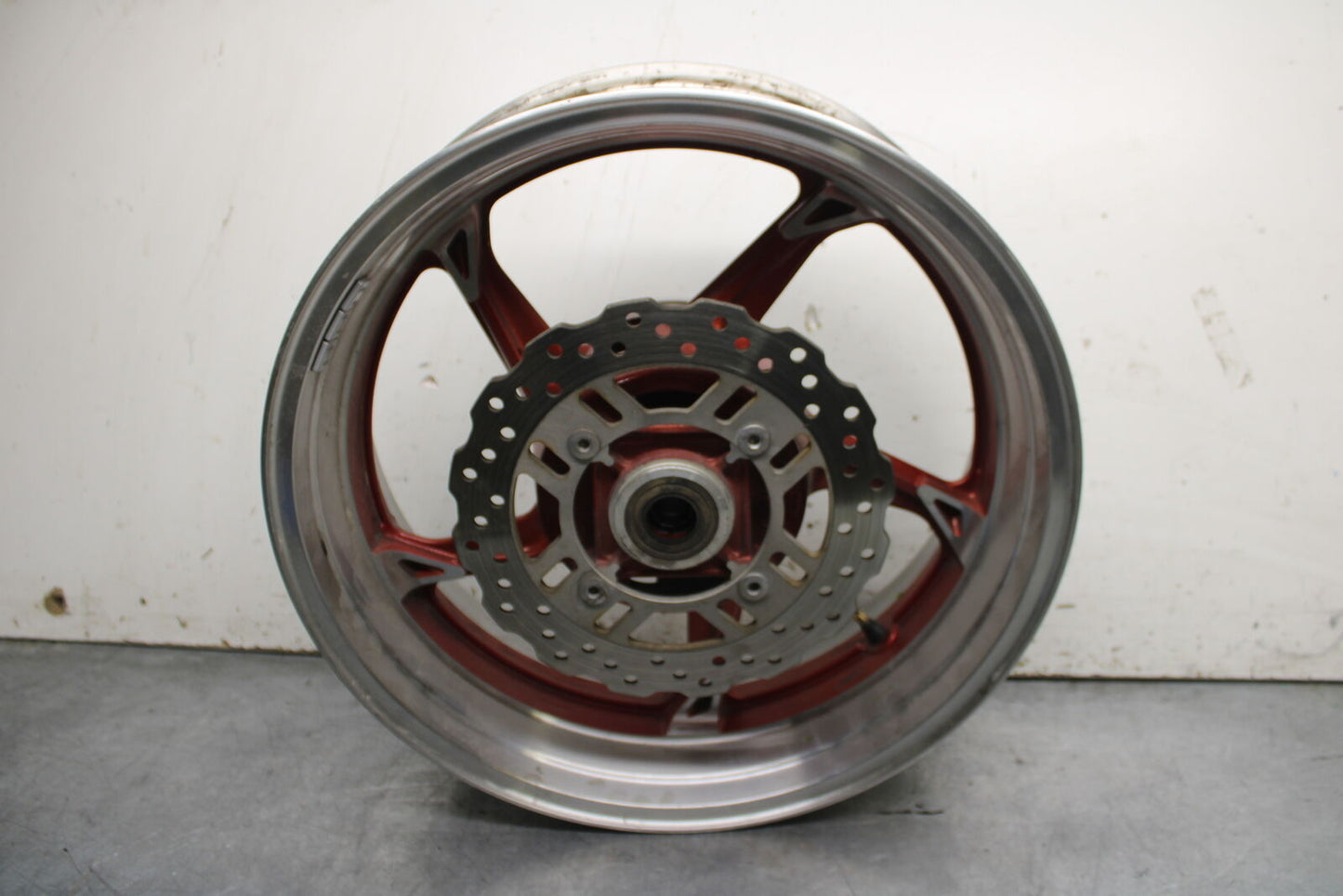 12-13 KAWASAKI Z1000 REAR WHEEL BACK RIM BB743