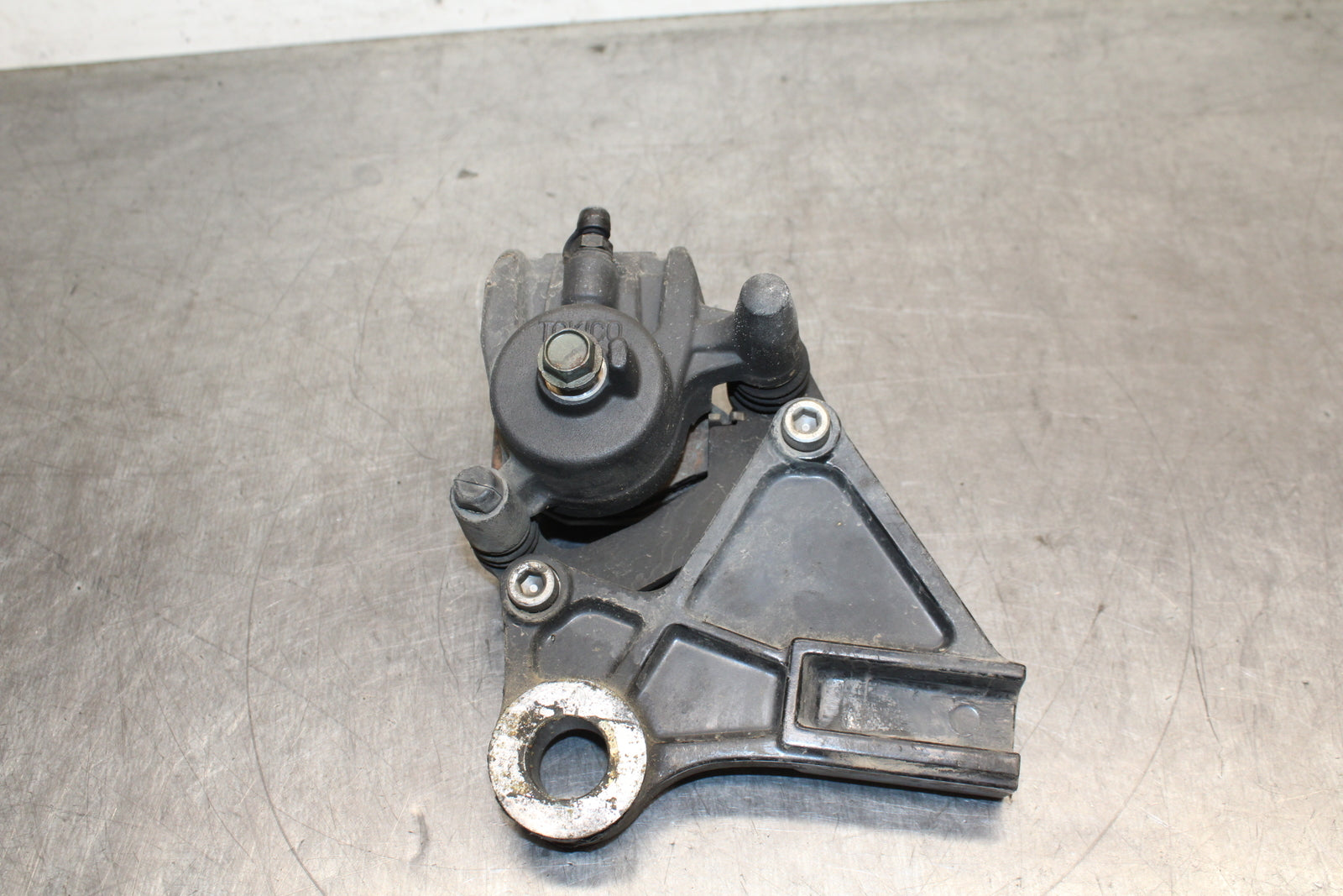 07-09 KAWASAKI VERSYS 650 REAR BACK BRAKE CALIPER W MOUNT BRACKET BB125