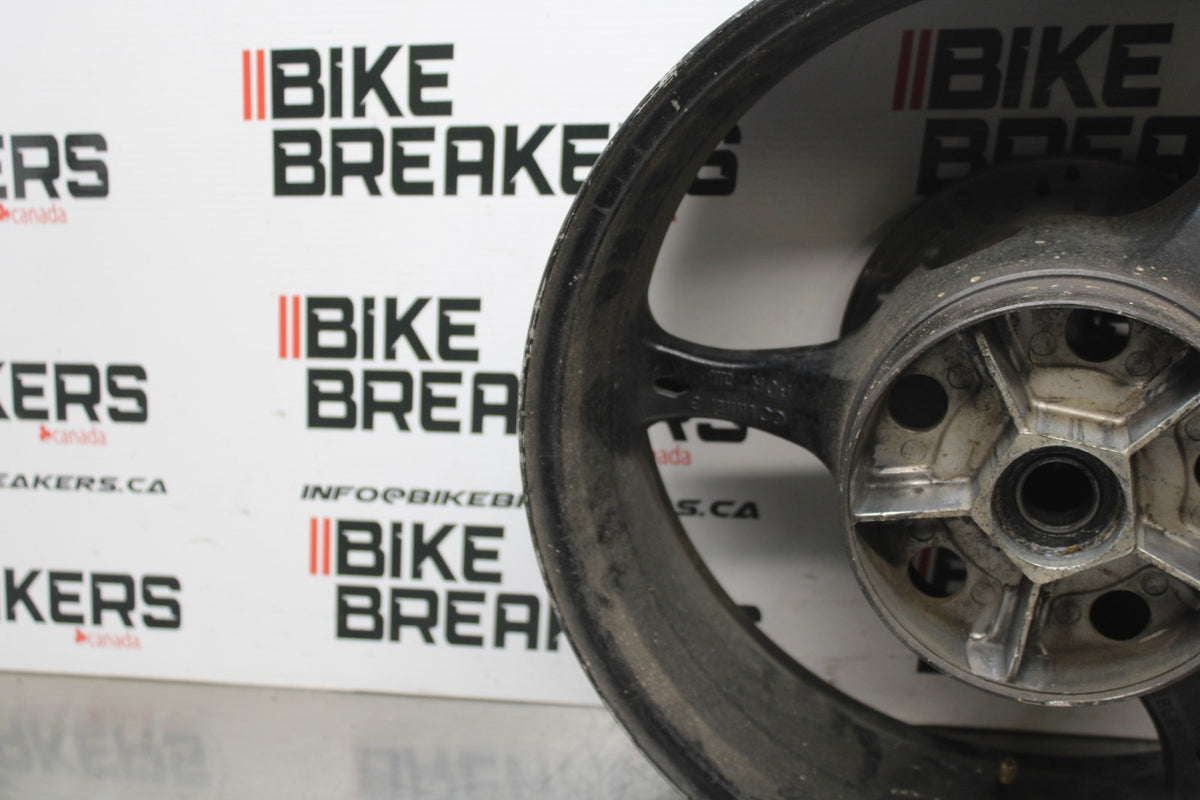 06-07 SUZUKI GSXR750 REAR WHEEL BACK RIM & ROTOR BB863