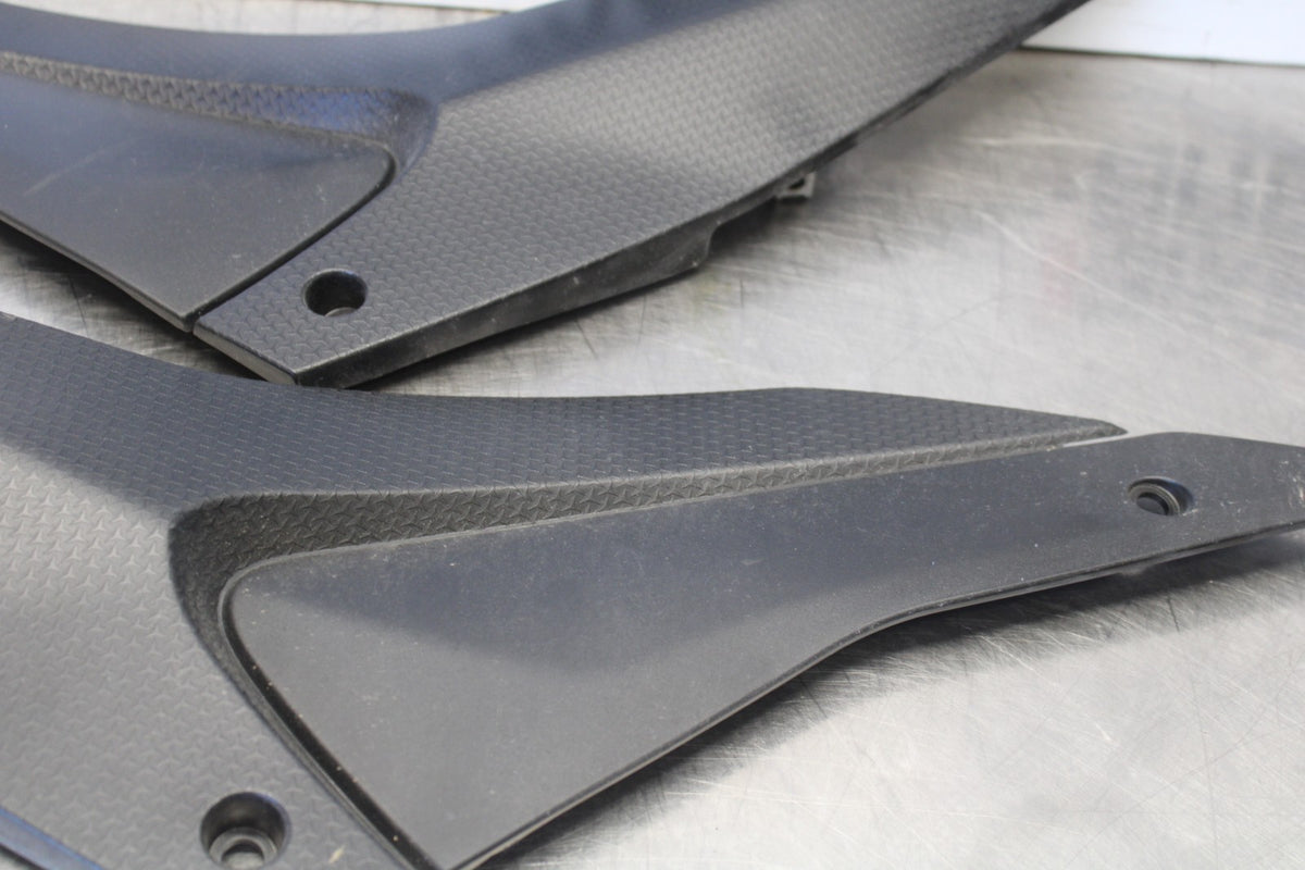24 APRILIA TUONO V4 1100 FACTORY ABS RIGHT LEFT GAS FUEL TANK PANEL COVERS BB887