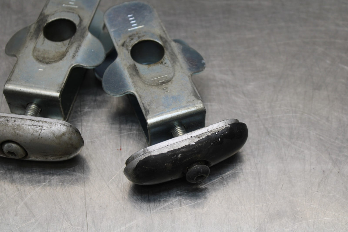 10 SUZUKI SV650 SWINGARM CHAIN TENSIONER ADJUSTMENT BRACKETS  BB181