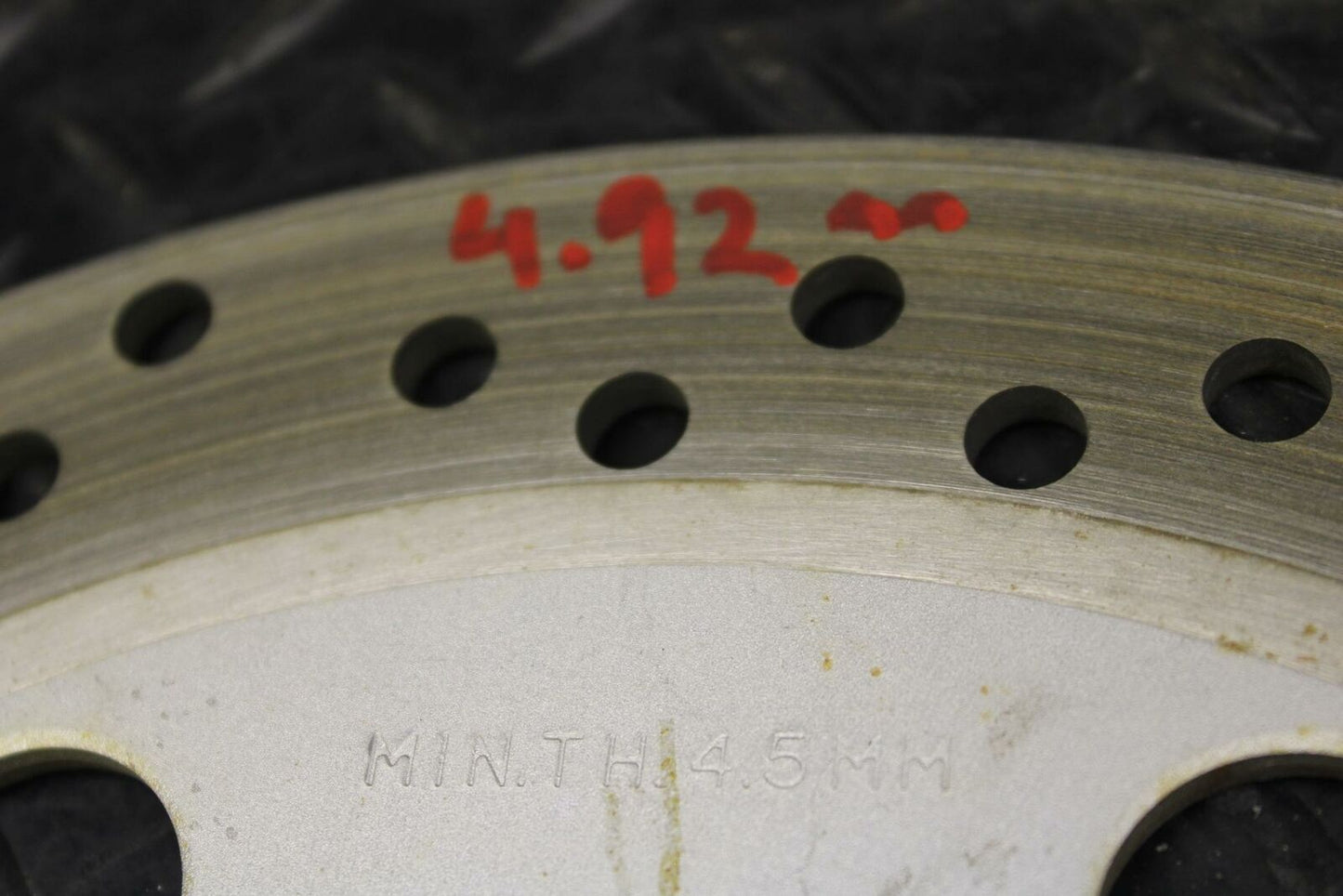 03-08 KAWASAKI VULCAN 1600 FRONT LEFT RIGHT BRAKE ROTORS DISCS BB193