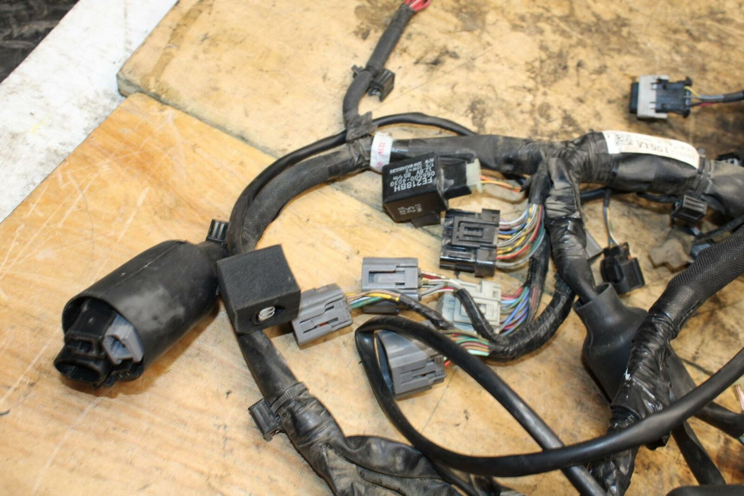 13-18 KAWASAKI NINJA ZX6R MAIN ENGINE WIRING HARNESS MOTOR WIRE LOOM BB349