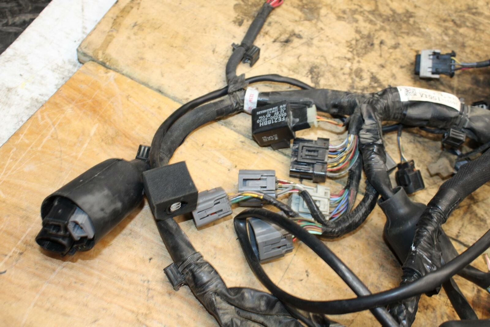 13-18 KAWASAKI NINJA ZX6R MAIN ENGINE WIRING HARNESS MOTOR WIRE LOOM BB349