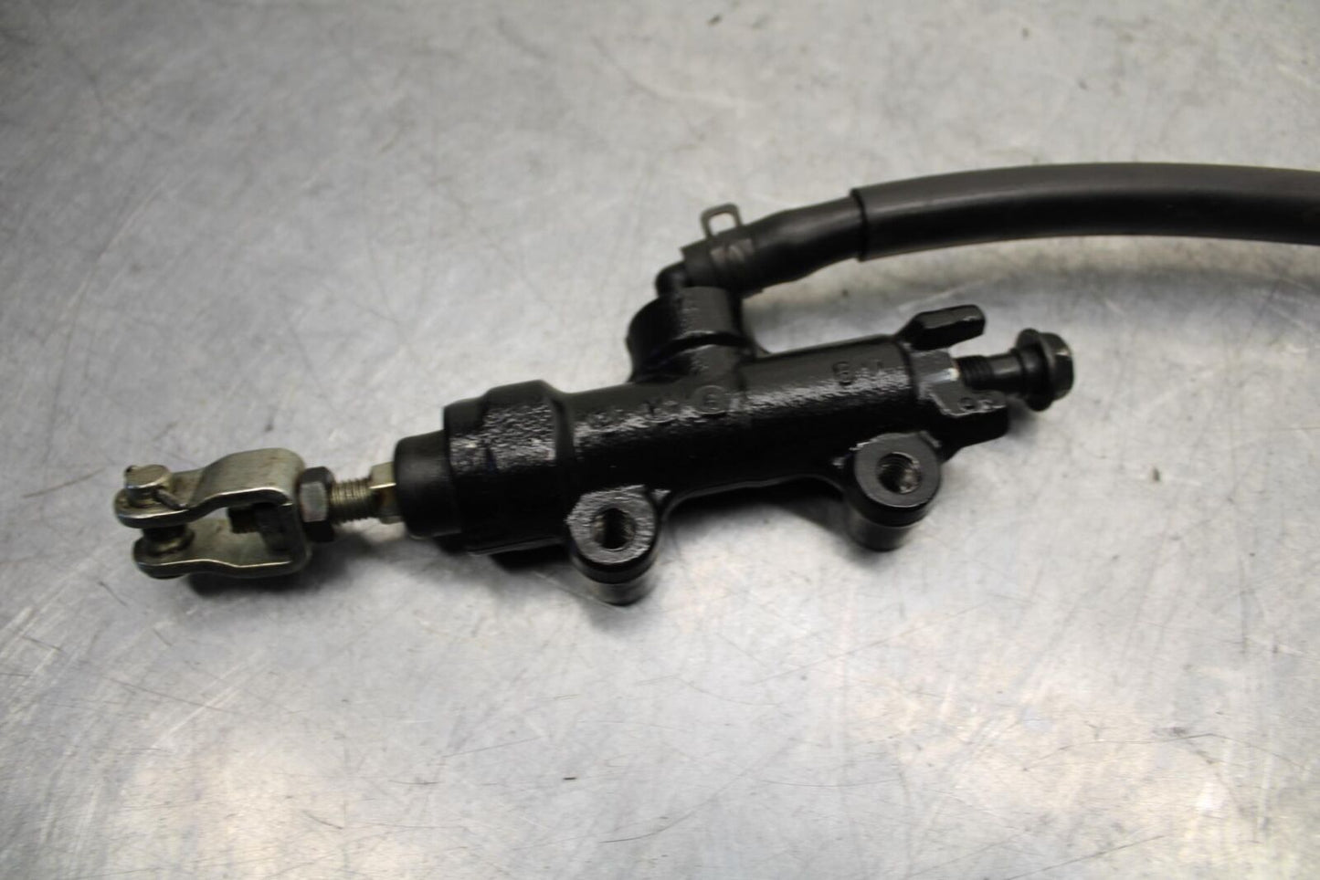 2015 Kawasaki Ninja 300 EX300 REAR BACK BRAKE MASTER CYLINDER W RESERVOIR BB61