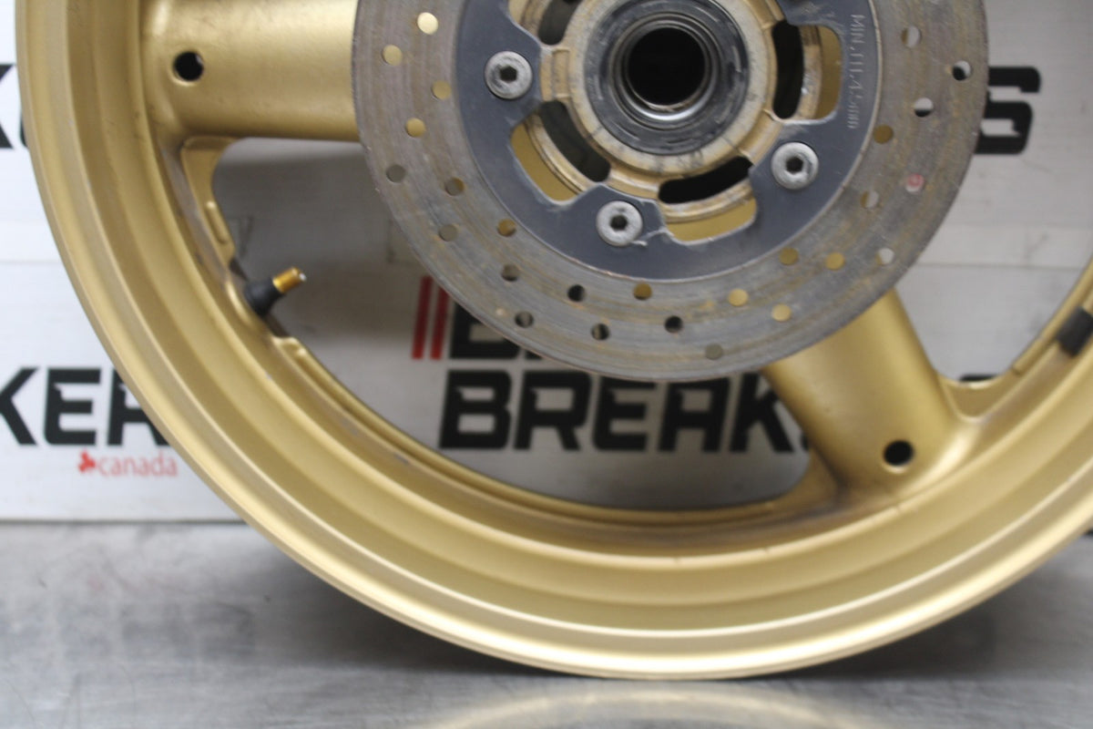 97-00 SUZUKI GSXR600 SRAD REAR WHEEL BACK RIM & ROTOR BB921
