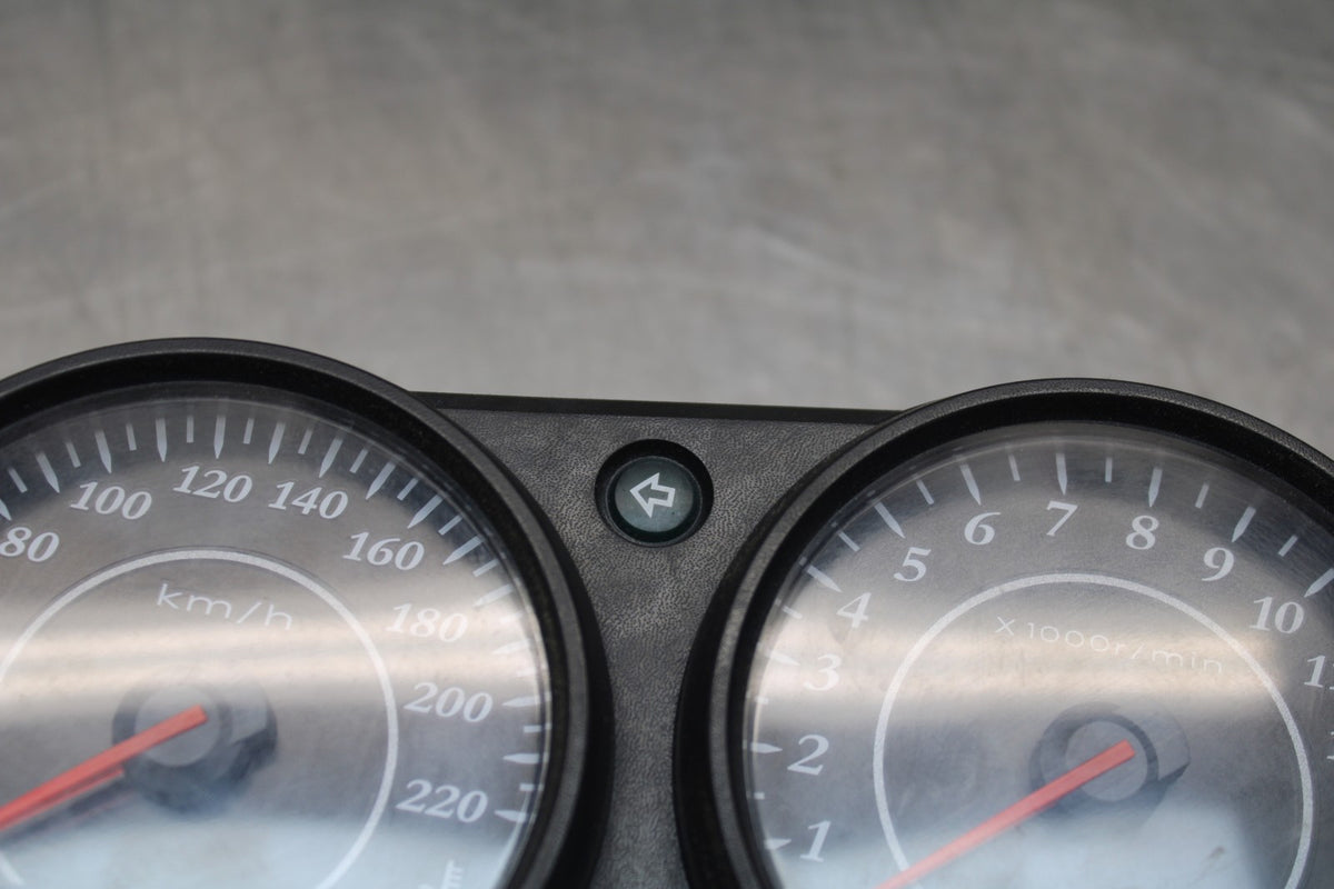 08 KAWASAKI NINJA 650 EX650 SPEEDO GAUGES DISPLAY CLUSTER SPEEDOMETER BB797