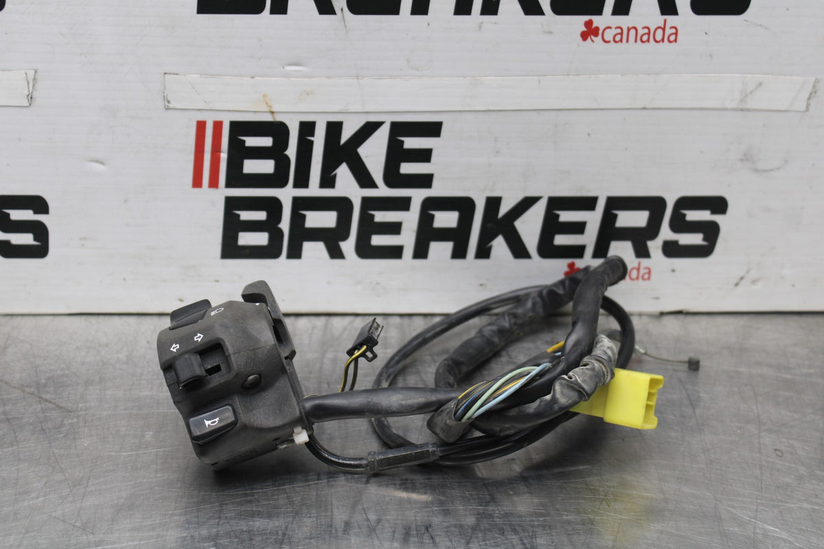 97-00 SUZUKI GSXR600 SRAD LEFT CLIP ON HANDLE HORN SIGNALS SWITCH SWITCHES BB921