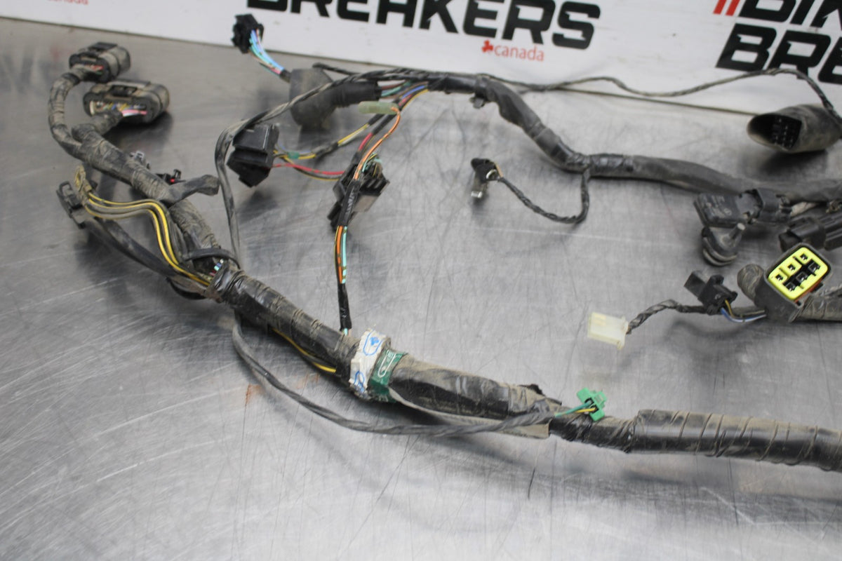 07 KAWASAKI NINJA 650 EX650 MAIN ENGINE WIRING HARNESS MOTOR WIRE LOOM BB844