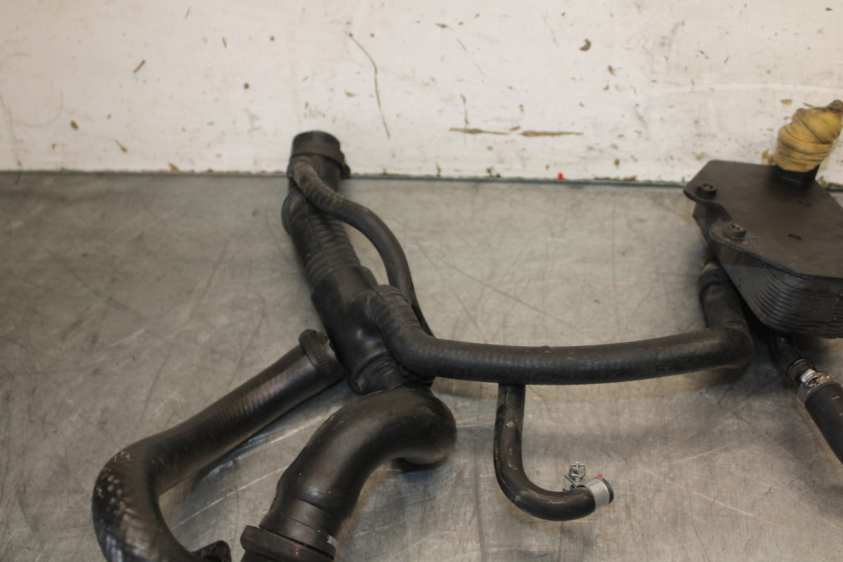 12-13 DUCATI STREETFIGHTER 848 RADIATOR HOSES ENGINE COOLANT WATER PIPES  BB705
